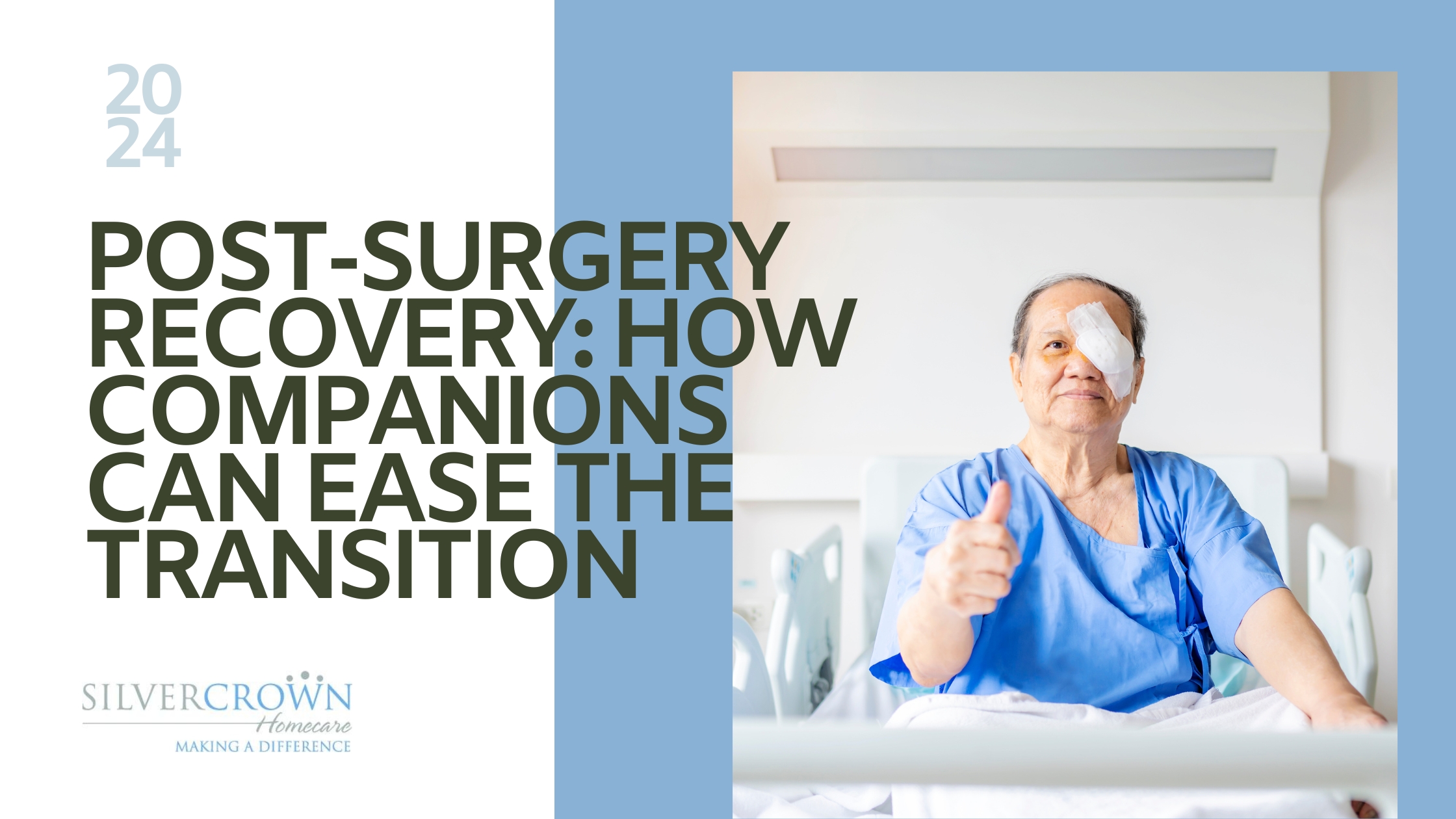 Post-Surgery Recovery How Companions Can Ease the Transition